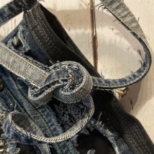 ジーンズ１っぽん使い切るスマホポシェット