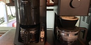 ツインバードCM-D457とナショナル沸騰浄水コーヒーメーカー