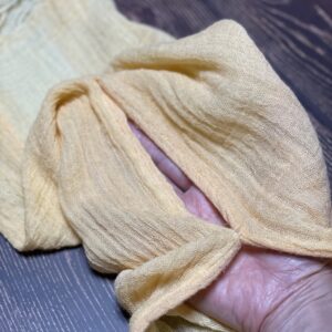 ストールをちょこっとリメイクで日除け用ボレロに