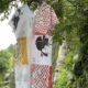 100均手ぬぐいで夏の普段着