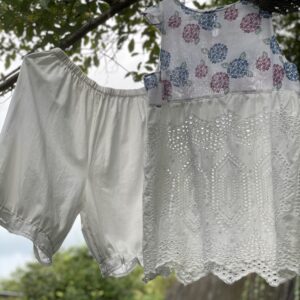 リメイクして夏の部屋着に