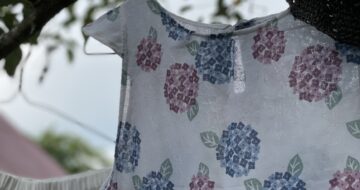 リメイクして夏の部屋着に
