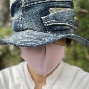 在庫が少なくなってきたのでデニムリメイクアウトドアハットを制作