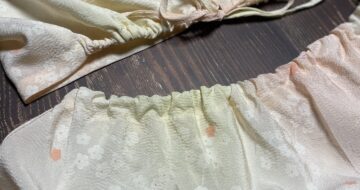 肌襦袢から勝負下着を作る