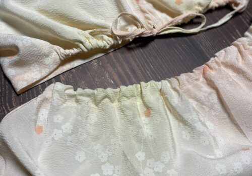 肌襦袢から勝負下着を作る