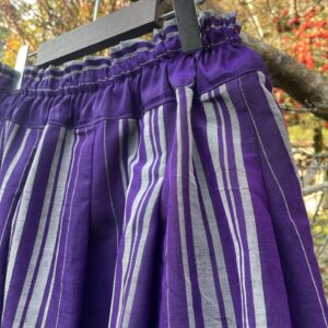 甘さ控えめ大人のバルーンスカート銘仙着物リメイク#着物リメイク