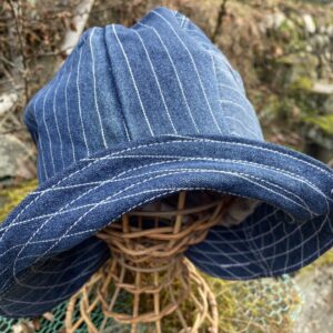 デニムリメイク〜ゆったりソフト帽子#ジーンズリメイク